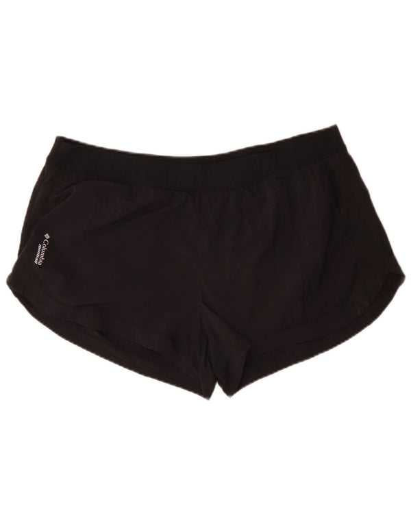 Shorts esportivos femininos Columbia UK 18 XL preto nylon