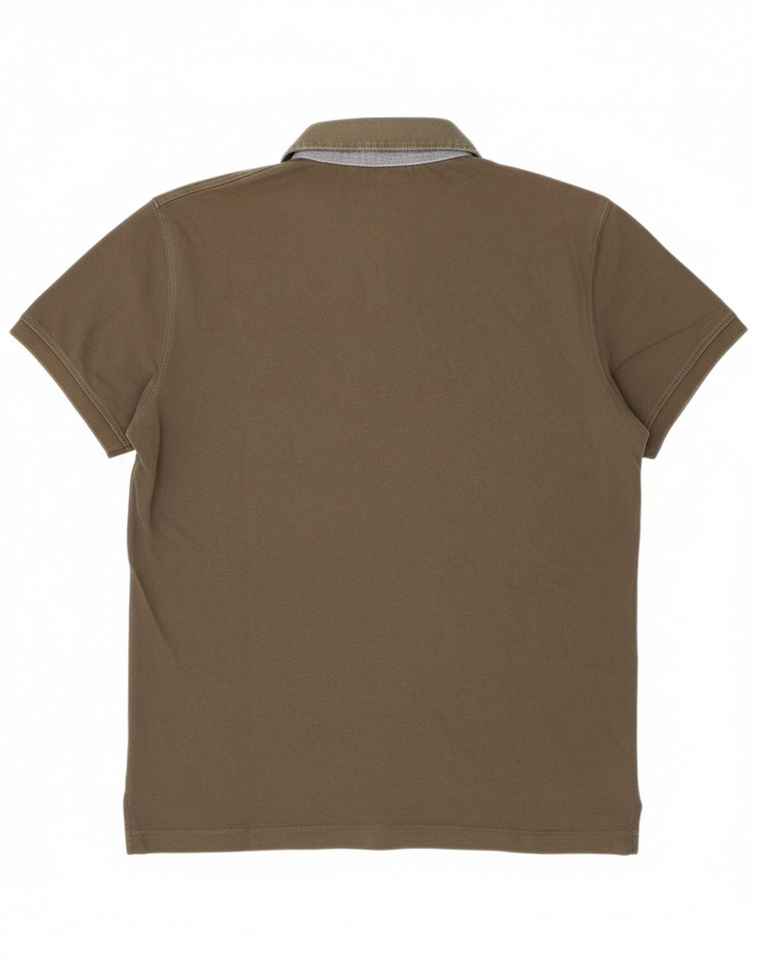 Camisa polo masculina BLAUER grande algodão cáqui