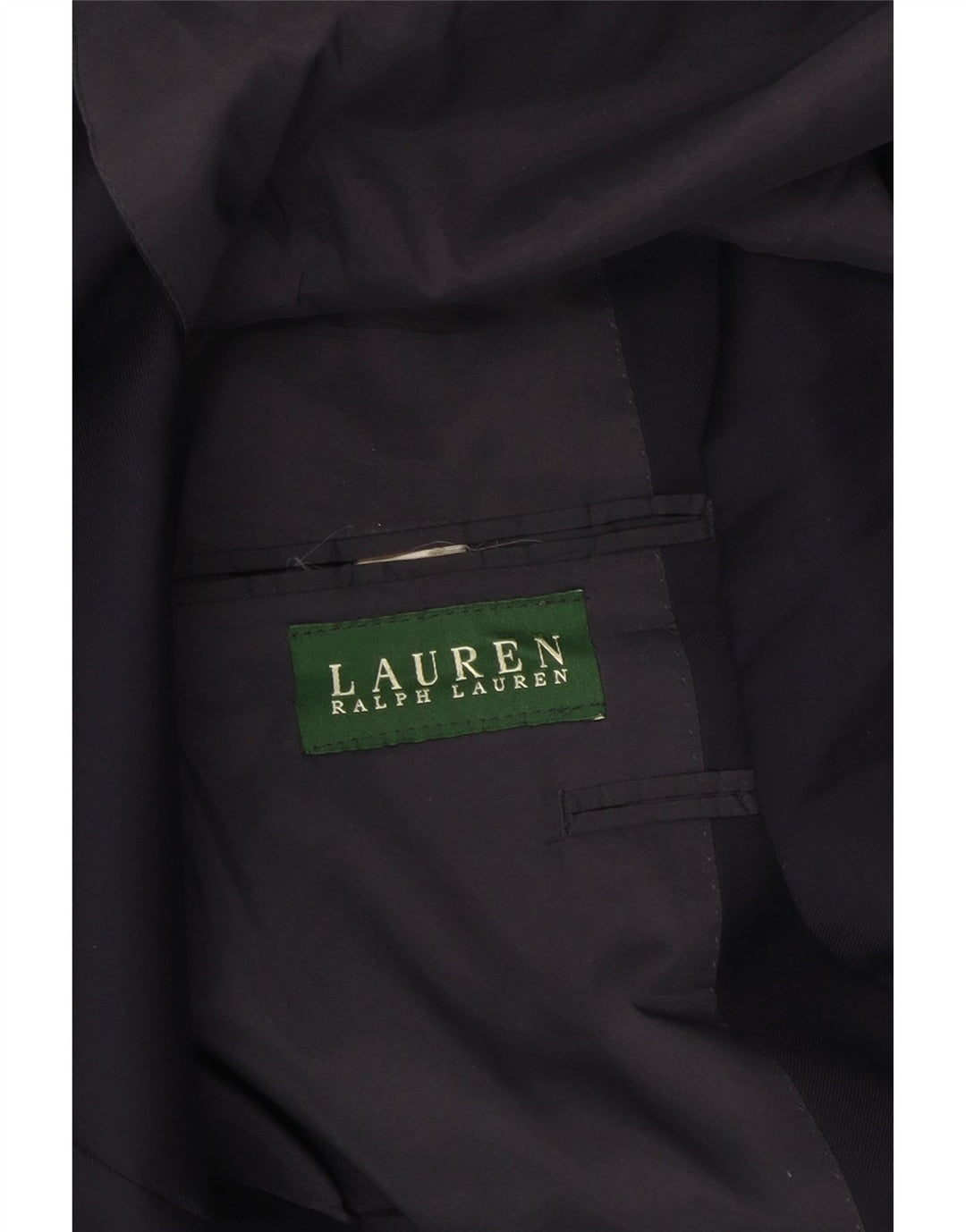 Jaqueta Blazer Ralph Lauren Masculina com 2 Botões Reino Unido 40 Grande Azul Marinho