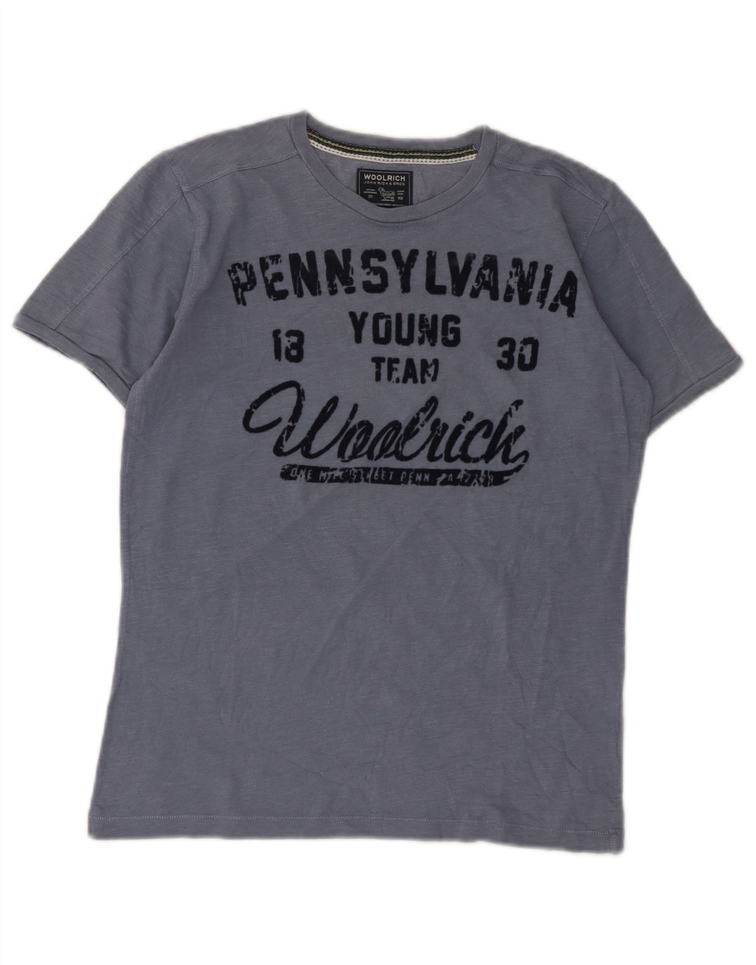 Camiseta gráfica Woolrich Boys 11-12 anos azul