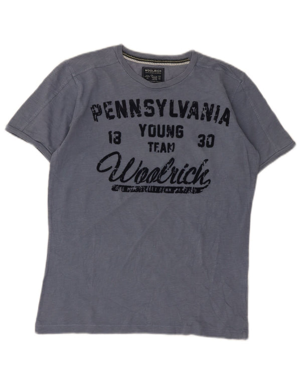 Camiseta gráfica Woolrich Boys 11-12 anos azul