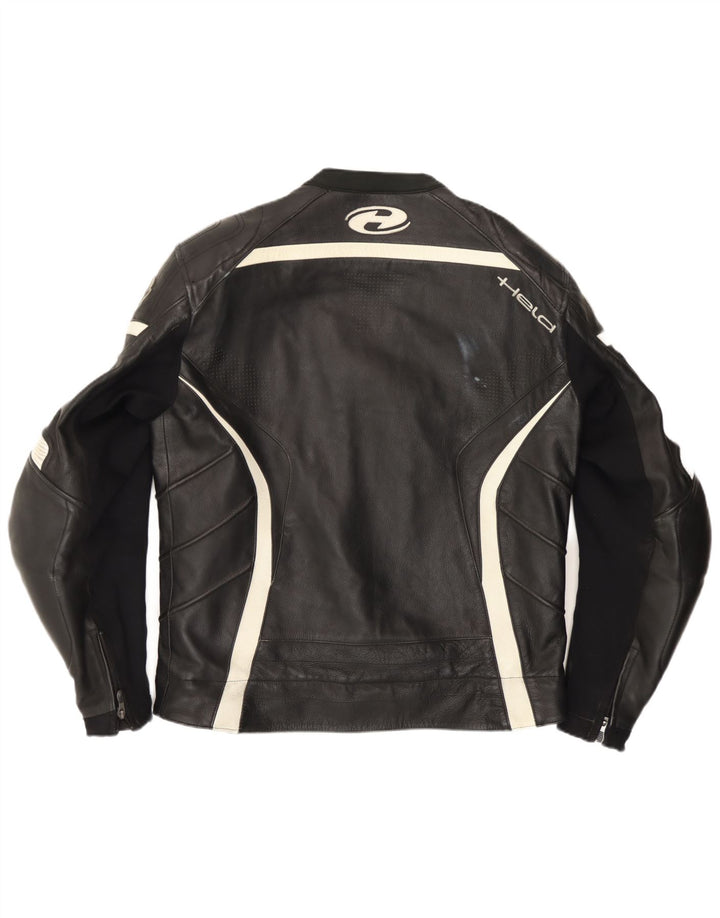 Held Mens Motorstyle Graphic Racer Jaqueta Tamanho 48 XL Preto Colourblock
