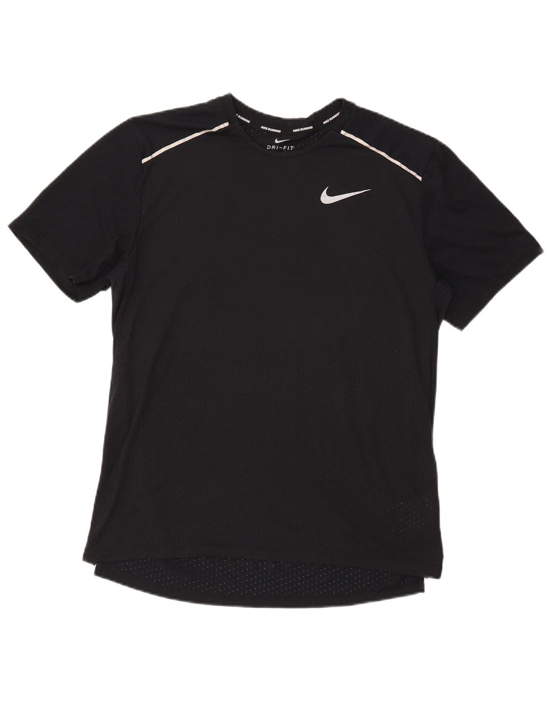 Camiseta Nike Masculina Dri Fit Top Médio Poliéster Preto