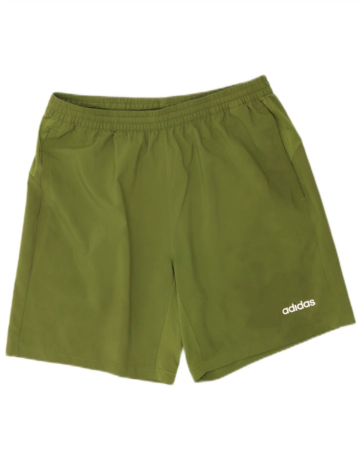 Adidas Mens Climacool Sport Shorts Grande Poliéster Verde