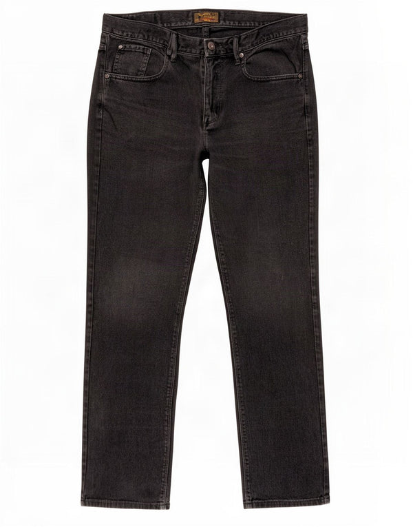 Rifle Masculino Jeans Reto W34 L31 Algodão Preto