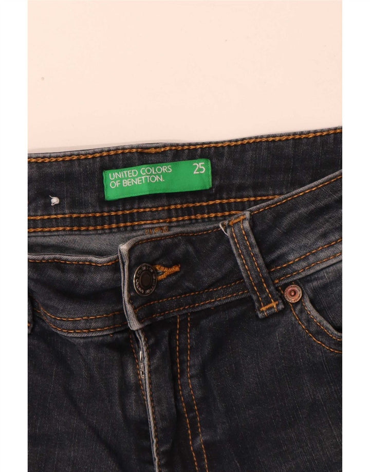 Benetton Calça Jeans Feminina W25 L33 Azul