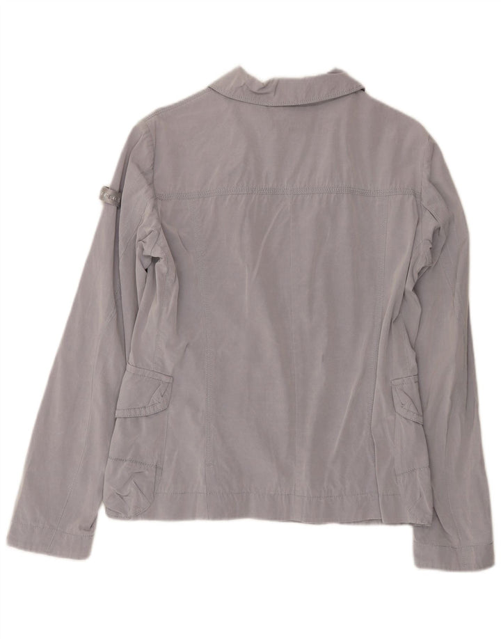 Jaqueta utilitária feminina PEUTEREY IT 48 XL cinza Cupro
