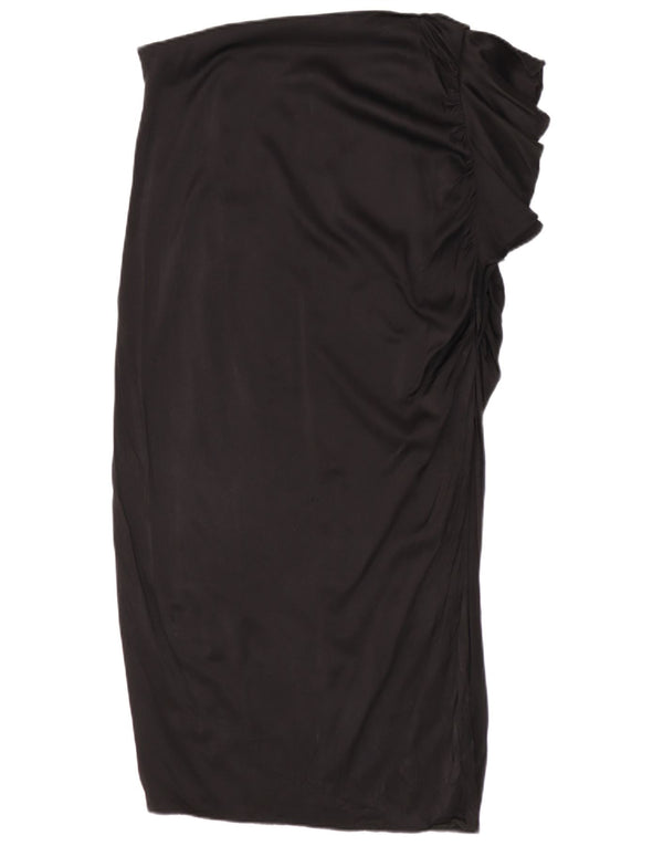 Zara Womens Midi Skirt Medium W28 Black