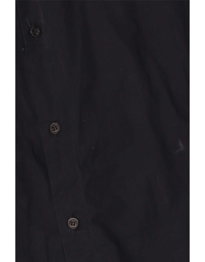 Camisa masculina G-Star XL algodão azul marinho