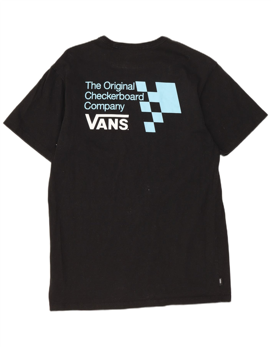 Camiseta masculina VANS Classic Fit Graphic Top Médio Algodão Preto