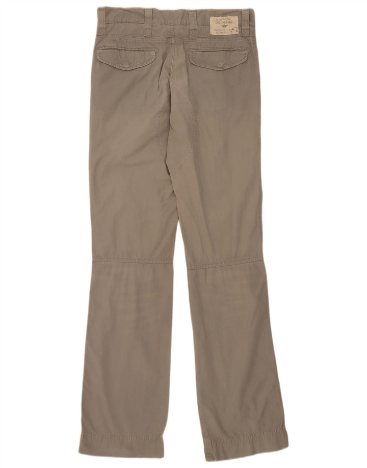 Calça jeans masculina Dockers cáqui reta W30 L32 cinza