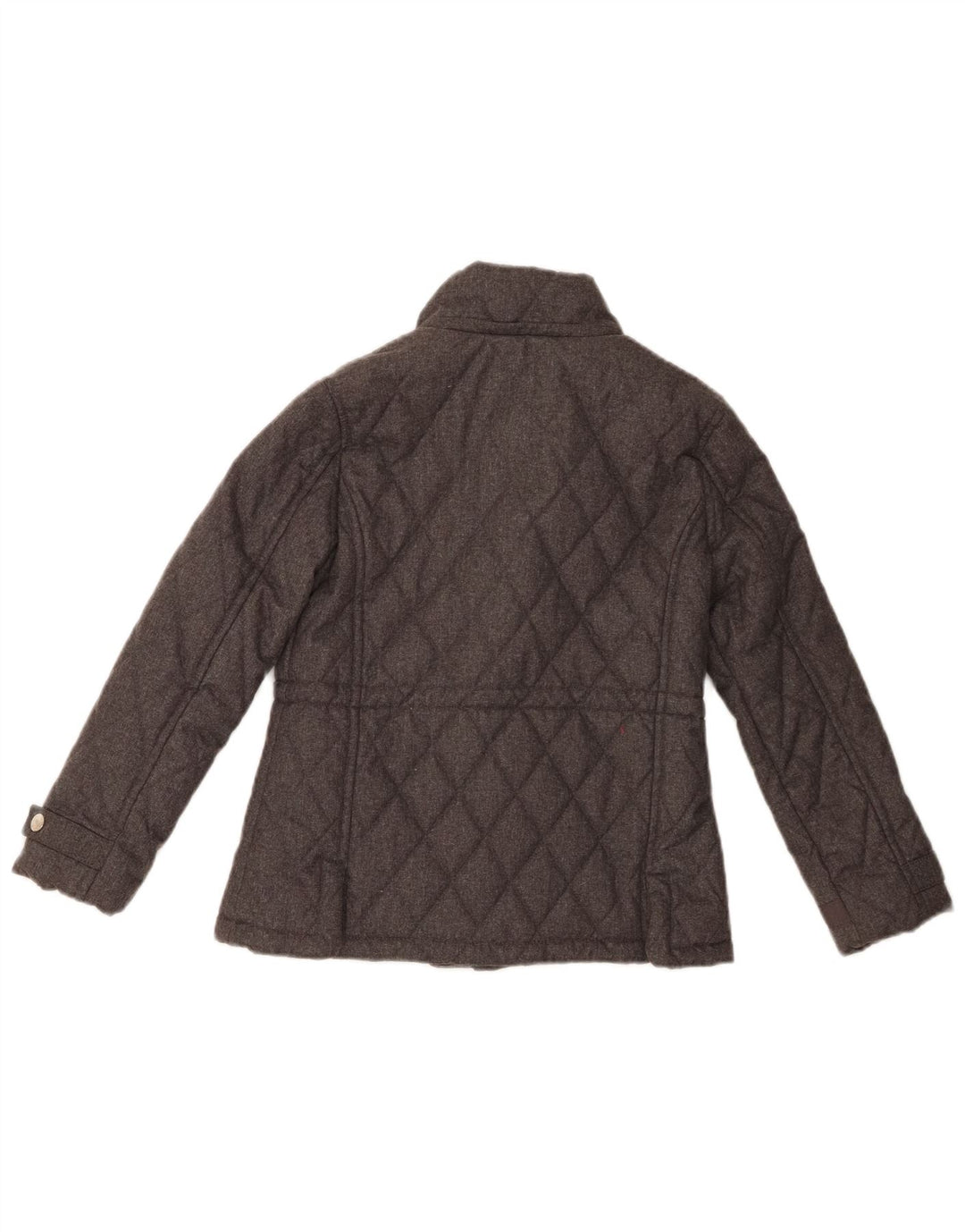Casaco acolchoado menina Massimo Dutti 7-8 anos poliéster cinzento
