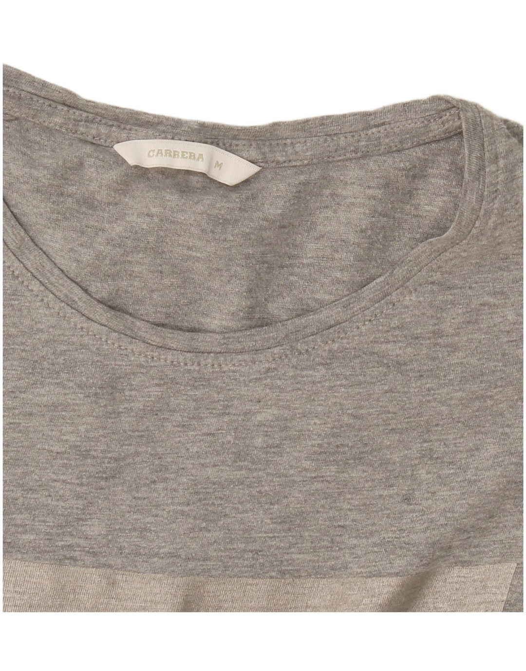 Camiseta feminina gráfica Carrera UK 12 cinza médio