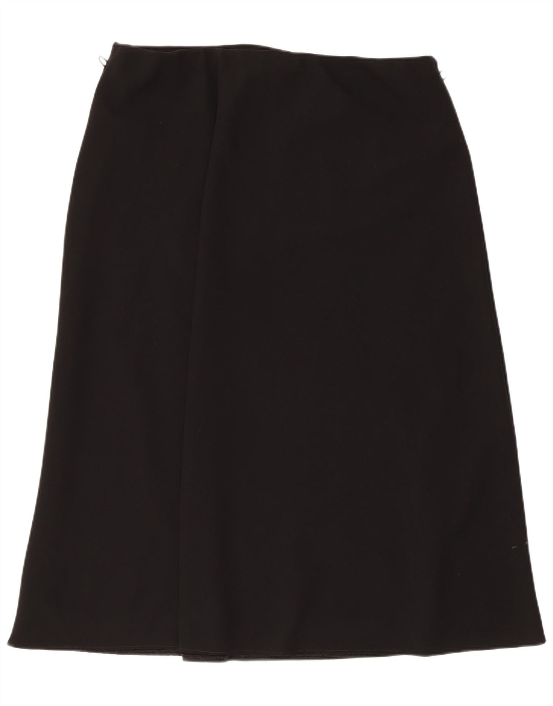Saia feminina Marks & Spencer UK 18 XL W36 poliéster preto