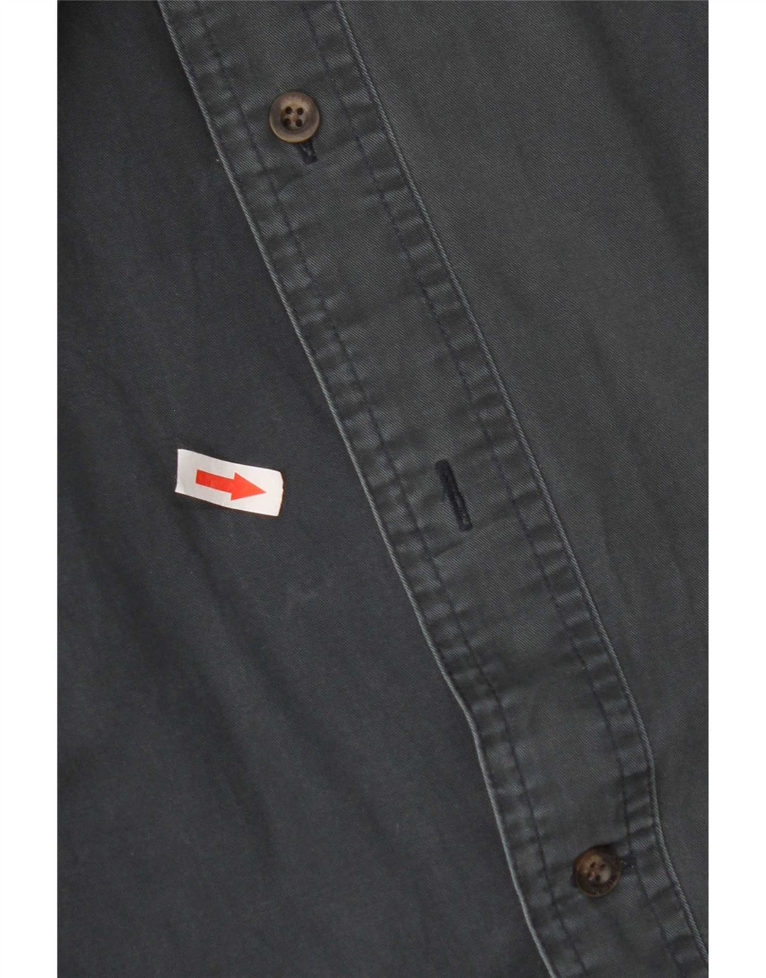 Camisa masculina Timberland médio azul marinho algodão