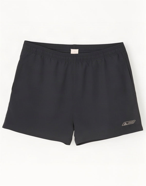 Shorts esportivos masculinos Adidas XL cinza poliéster
