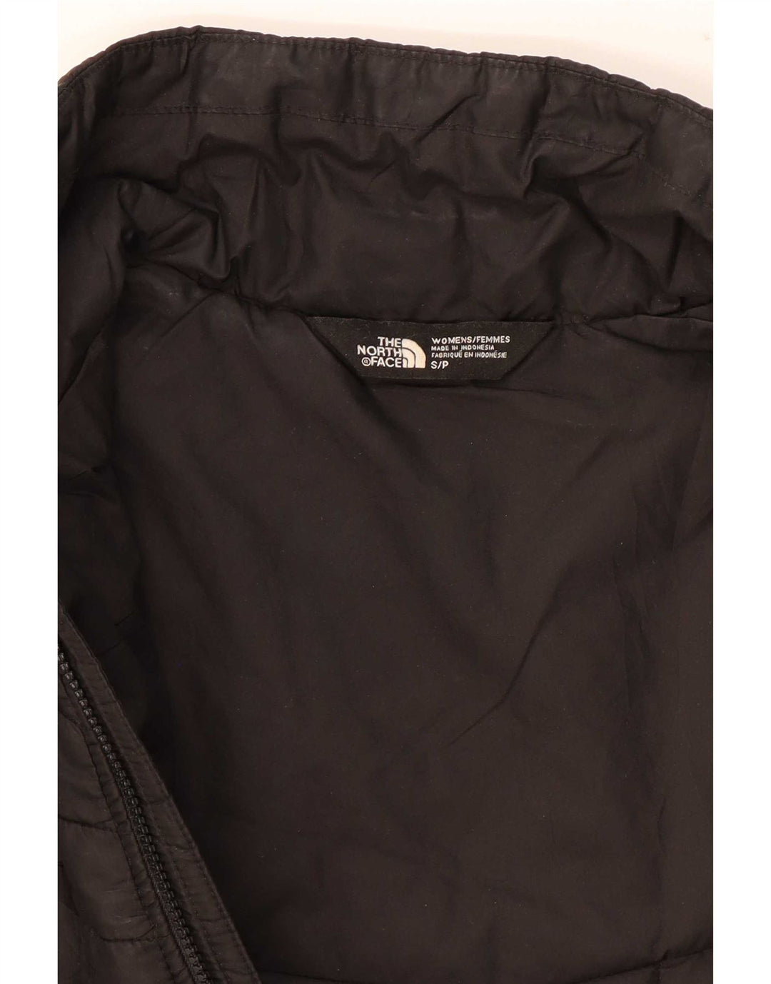 Jaqueta acolchoada feminina The North Face UK 10 poliéster preto pequeno