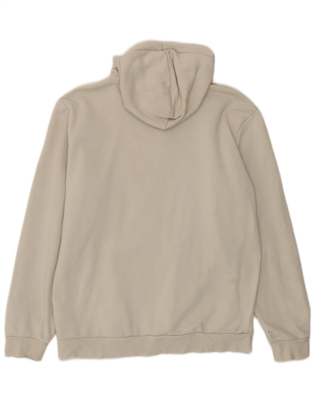 Puma masculino gráfico moletom com capuz médio algodão bege