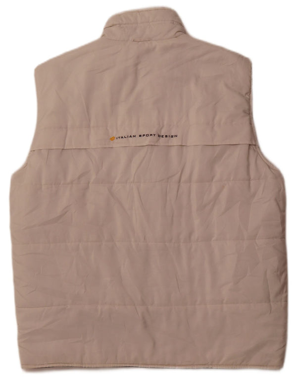 Lotto Mens Colete Acolchoado IT 52 XL Off White Poliéster