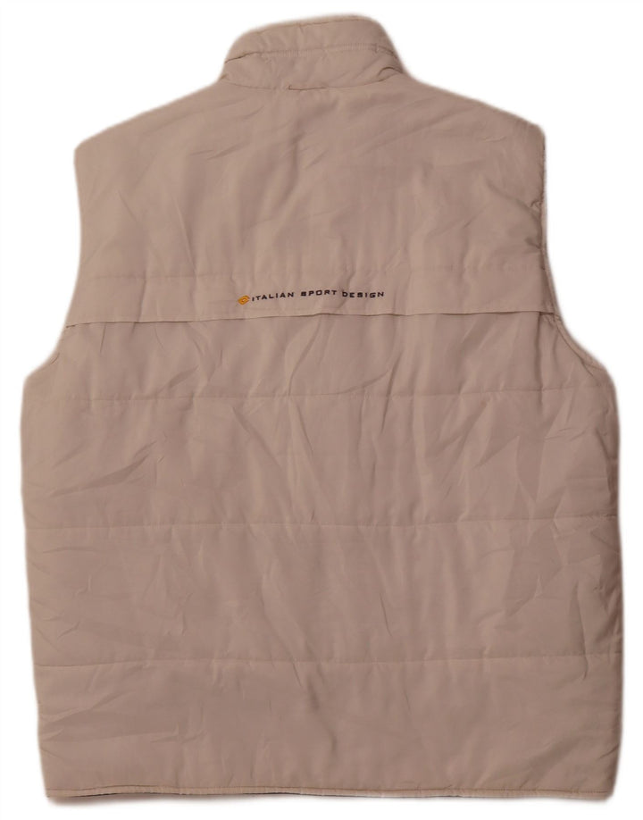 Lotto Mens Colete Acolchoado IT 52 XL Off White Poliéster