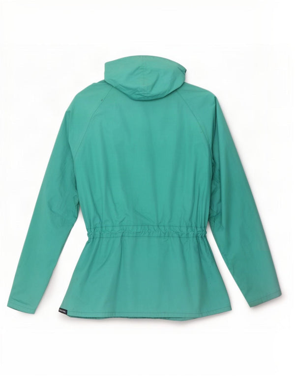 Jaqueta de chuva feminina com capuz Sprayway UK 14 grande verde