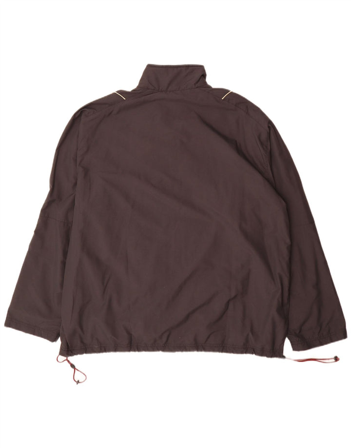 Nike Mens Treino Top Jacket XL Preto Colorblock Poliéster Esportes