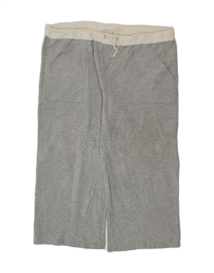 CHAMPION Womens Capri Tracksuit Trousers UK 18 XL Grey Cotton Vintage Champion and Second-Hand Champion from Messina Hembry 
