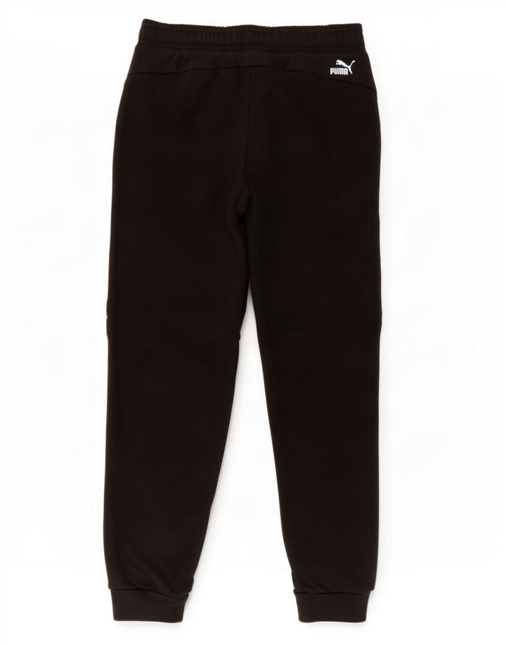 Calça de treino masculina Puma Joggers médio algodão preto