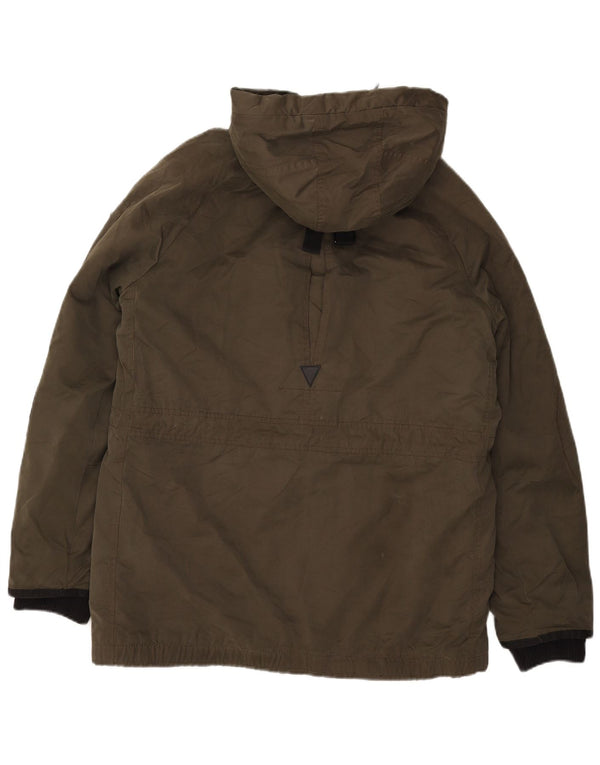 Jaqueta Parka Masculina Superdry com Capuz UK 38 Médio Caqui