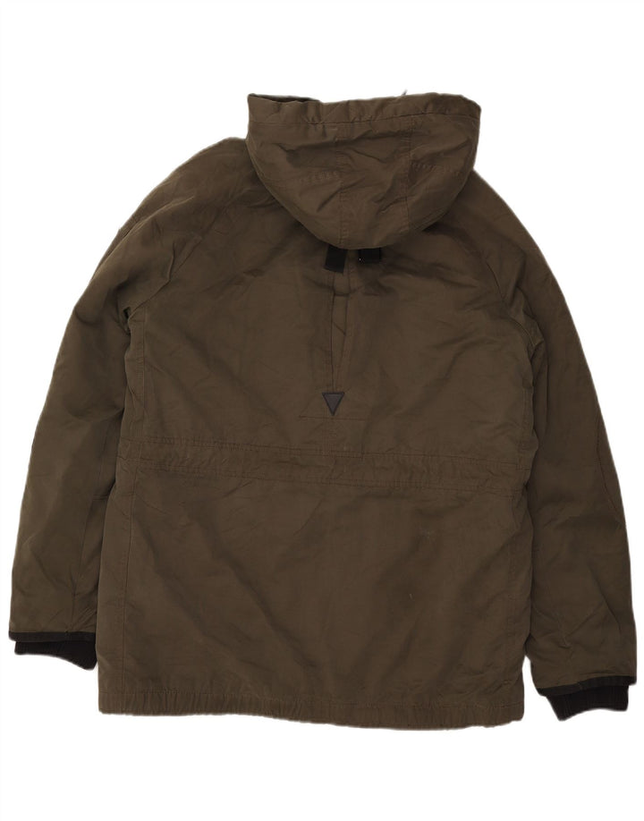 Jaqueta Parka Masculina Superdry com Capuz UK 38 Médio Caqui