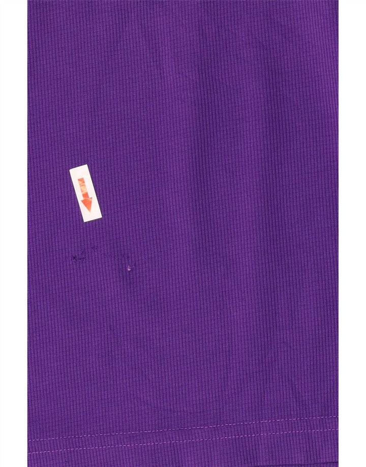 Camisa polo gráfica masculina Nike de manga curta XL roxo poliéster
