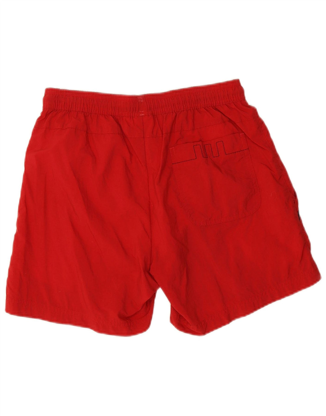 Shorts esportivos masculinos Adidas pequenos poliamida vermelha