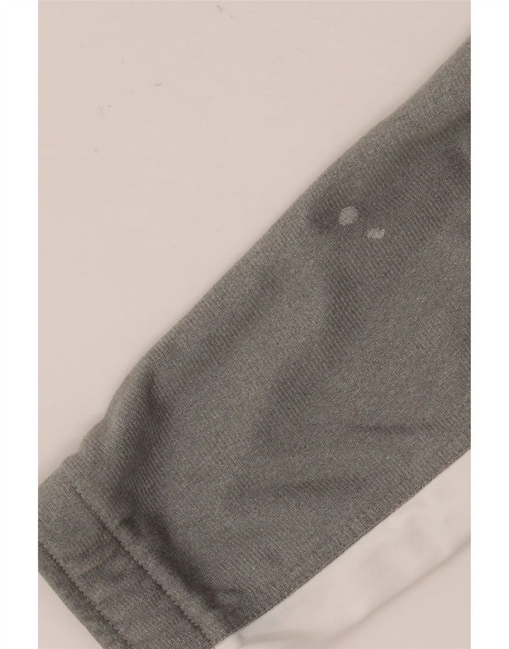 Puma Womens Tracksuit Top Jacket UK 12 Médio Cinza Colourblock Poliéster