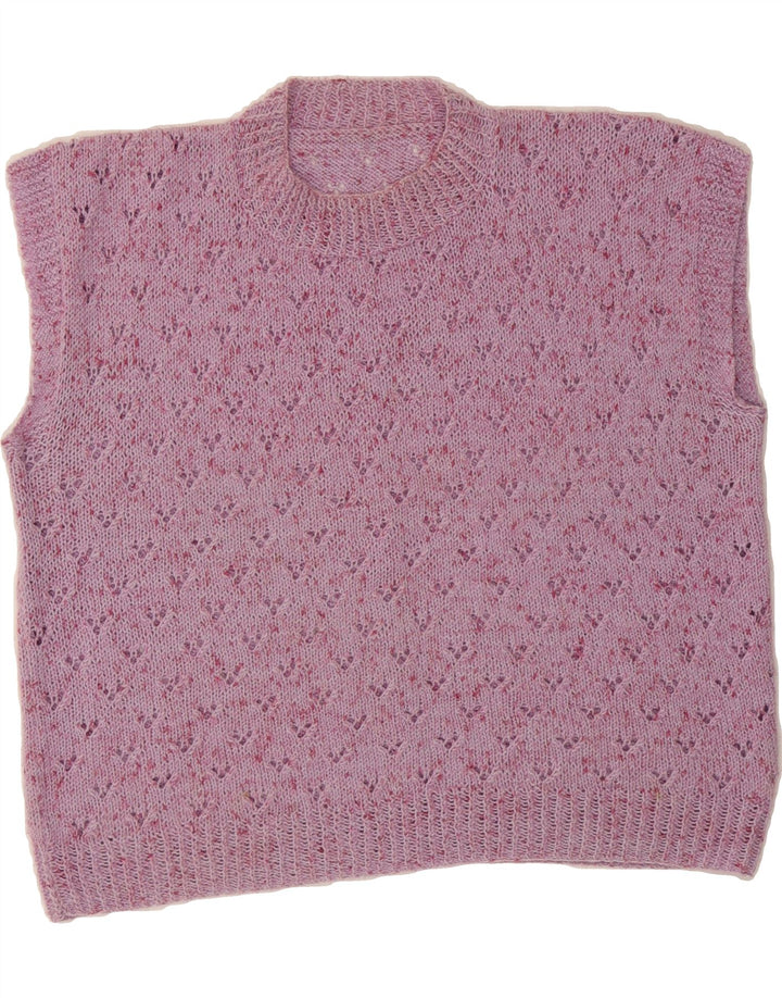 VINTAGE Womens Vest Tank Top UK 16 XL Purple Vintage Vintage and Second-Hand Vintage from Messina Hembry 