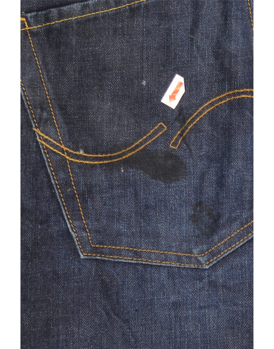 Jack & Jones Masculino Tim Slim Jeans W32 L32 Azul Marinho Algodão
