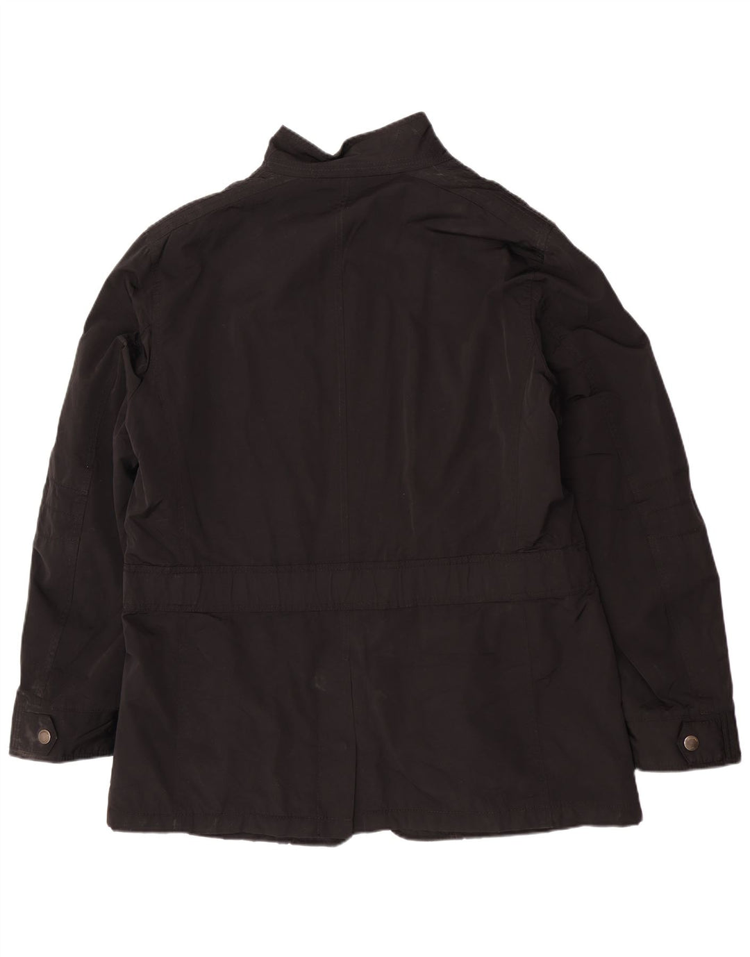 Jaqueta utilitária masculina Massimo Dutti Reino Unido 44 2XL nylon preto