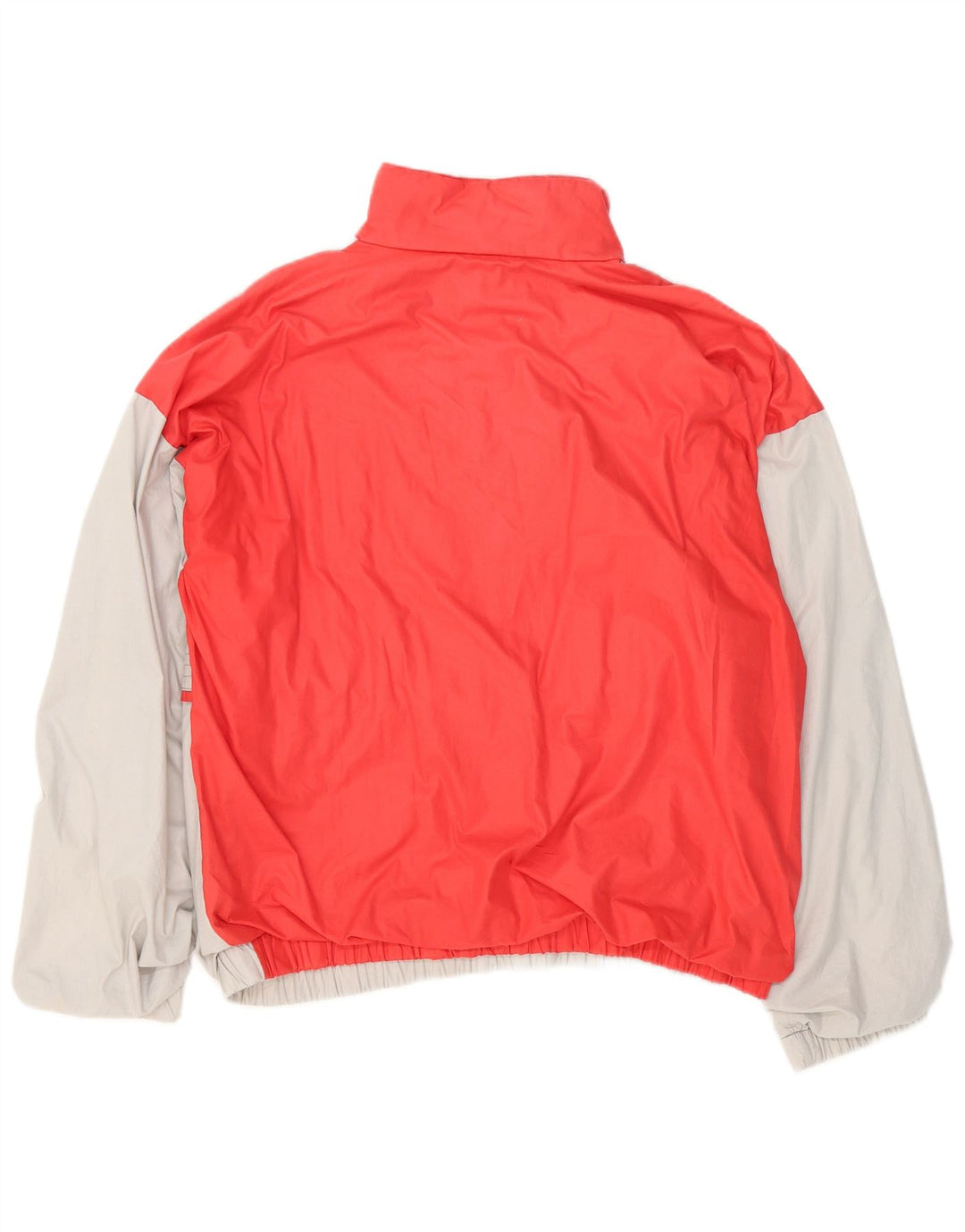 Pulôver masculino vintage, jaqueta superior, grande, cinza, algodão colorblock