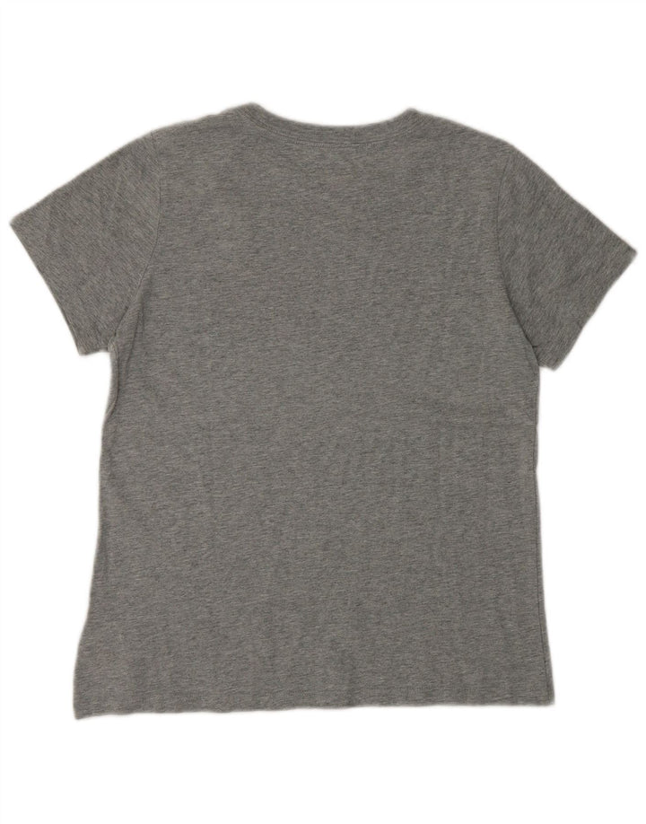 Camiseta feminina Converse Top UK 12 algodão cinza médio