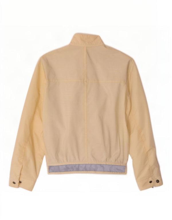 Jaqueta feminina Belstaff Racer UK 12 médio off white nylon