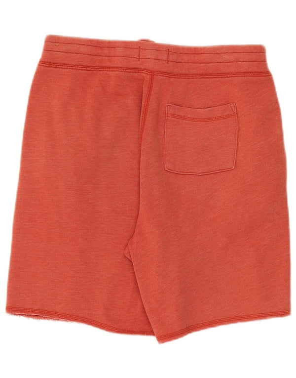 Shorts esportivos gráficos masculinos Hollister XS algodão vermelho