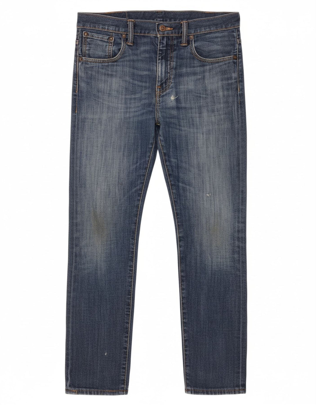 Calça jeans feminina LEVI'S 520 Tapered W30 L28 algodão azul