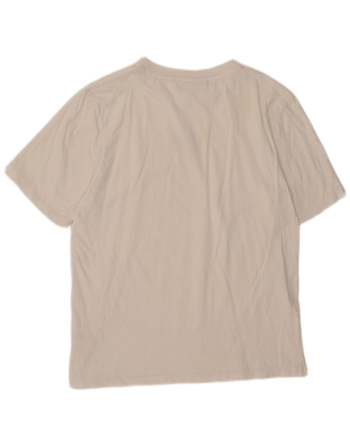 Camiseta masculina Fila Top médio algodão branco