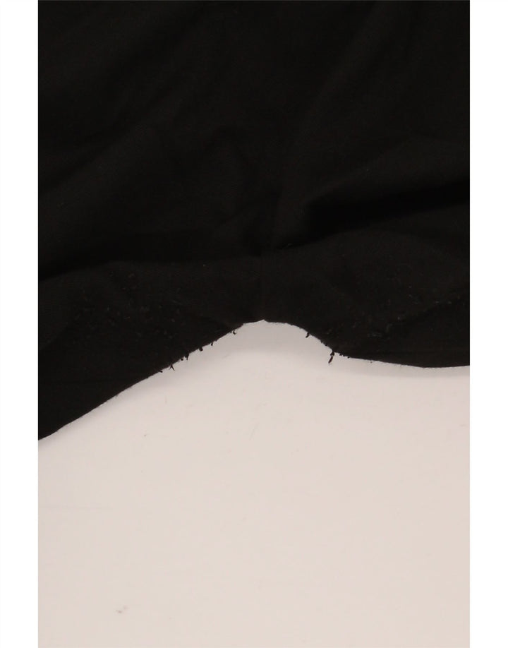 Calça feminina Zara Slim Suit médio W28 L30 preta