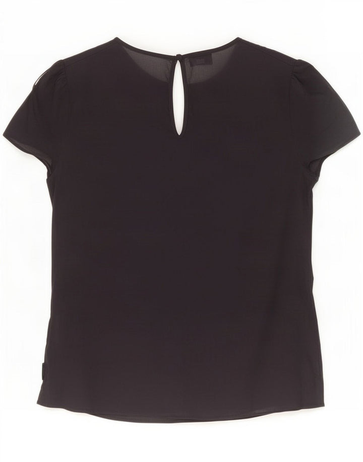 Blusa feminina Armani EU 38 algodão azul marinho médio