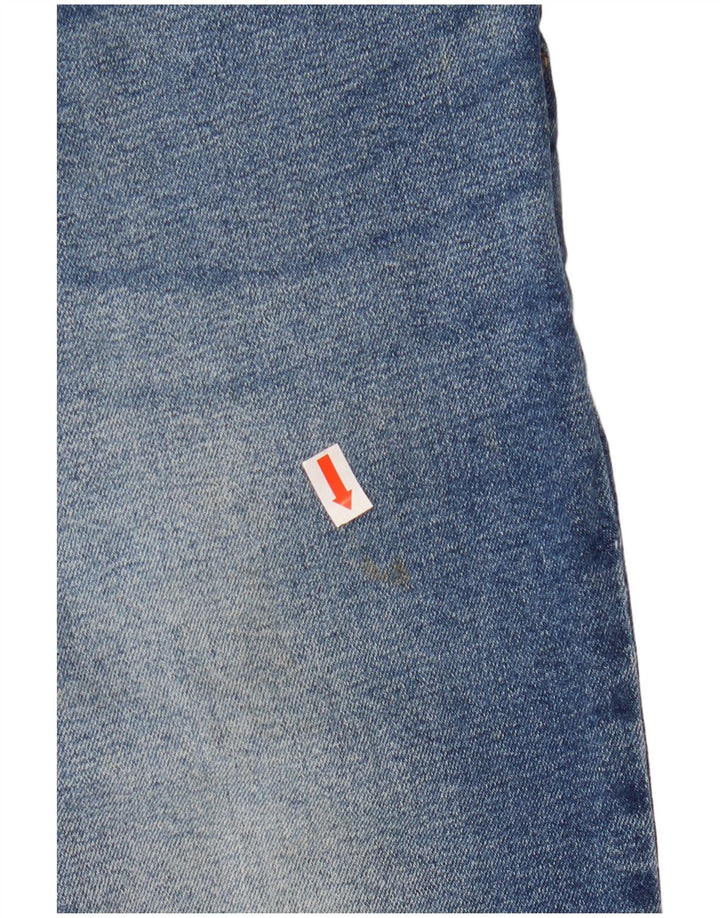FRENCH CONNECTION Mens Jeans Slim W34 L30 Azul Algodão