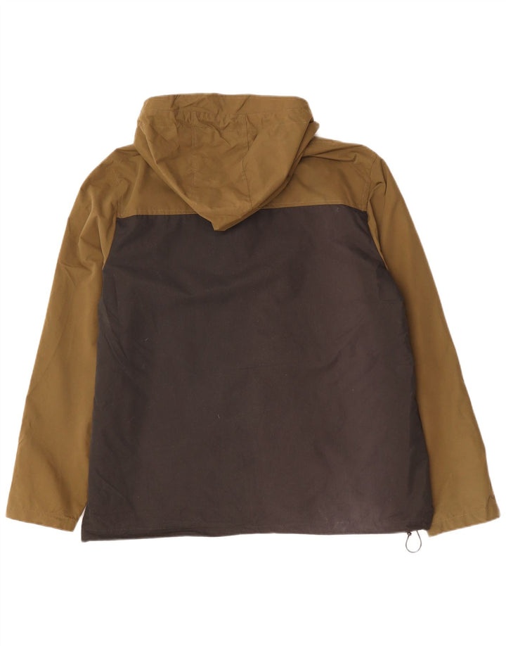 Jaqueta corta-vento masculina Mountain Warehouse poliéster marrom Reino Unido 42 XL