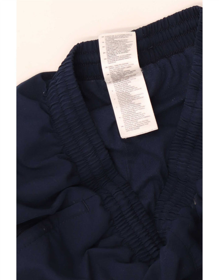 Adidas Mens Treino Calças Joggers Médio Azul Marinho Poliéster