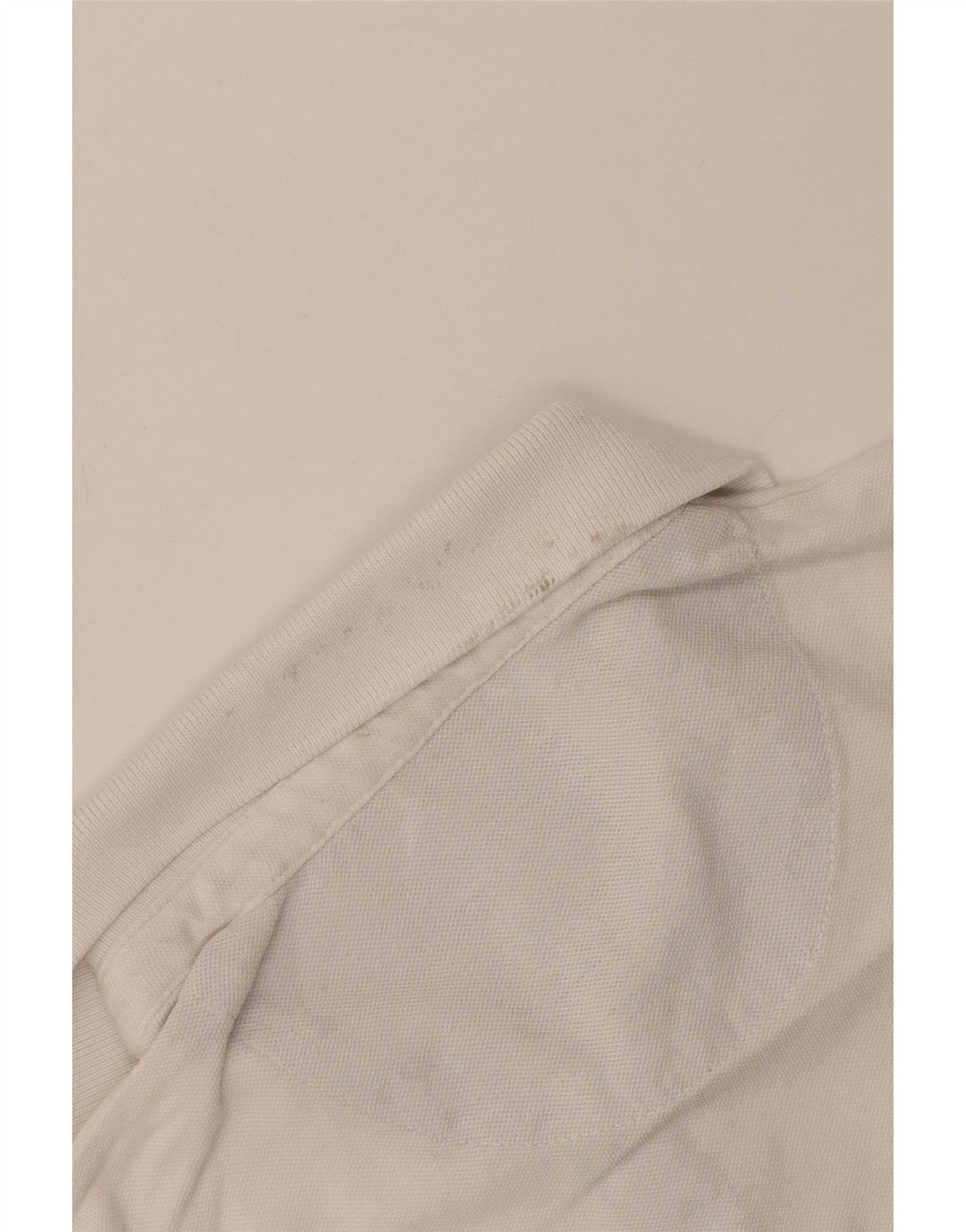 Camisa polo masculina de ajuste regular WRANGLER de algodão branco médio