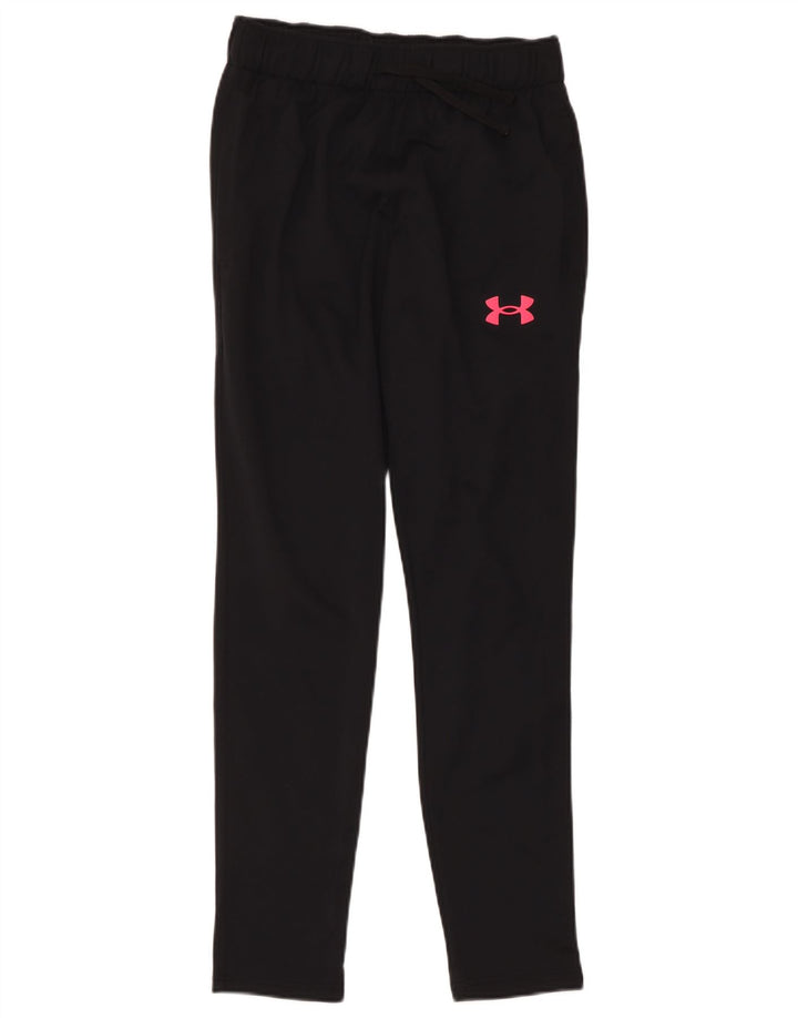Calça de treino feminina Under Armour UK 8 pequena preta
