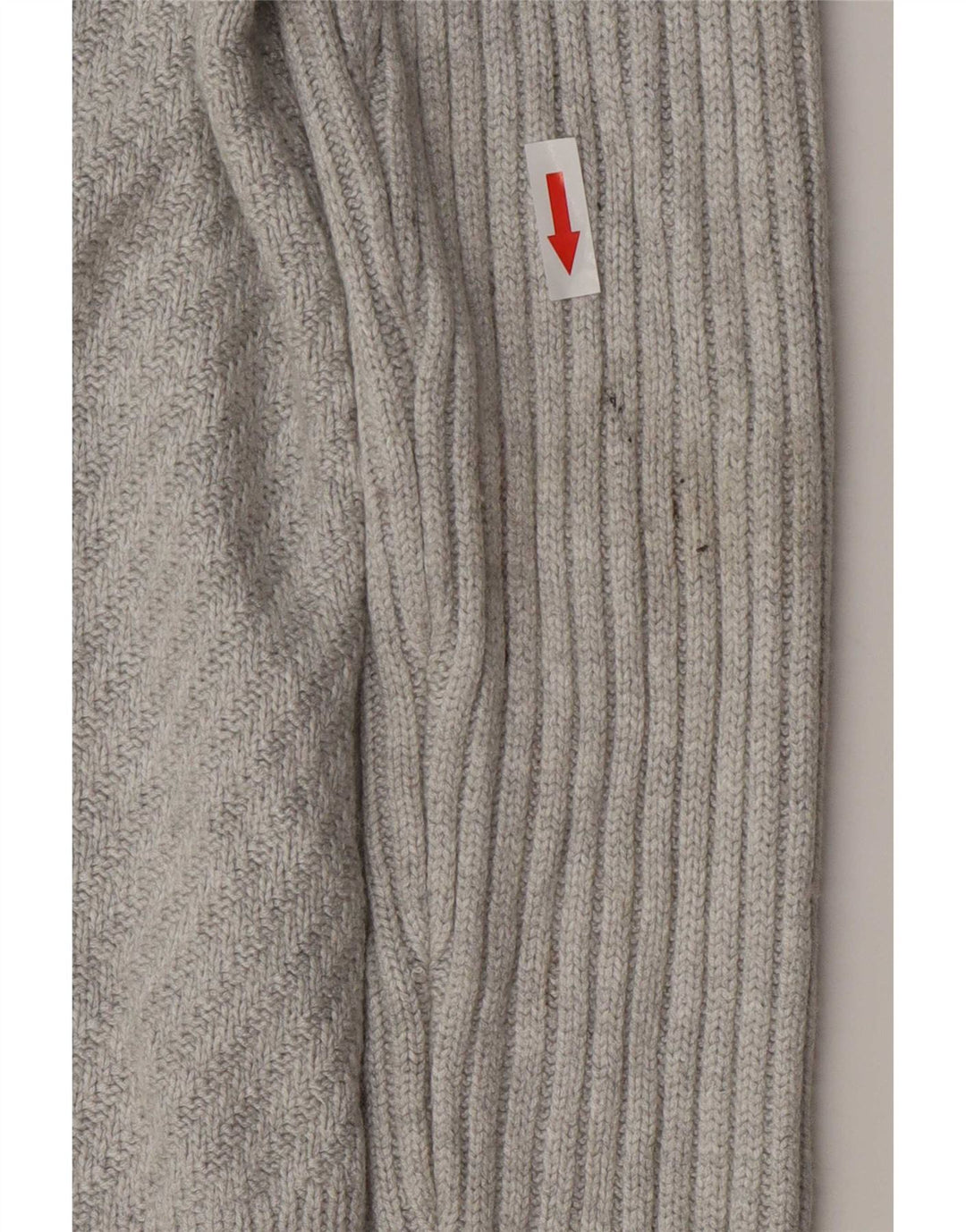 Marks & Spencer Suéter feminino Longline Open Cardigan Reino Unido 10 Pequeno Cinza